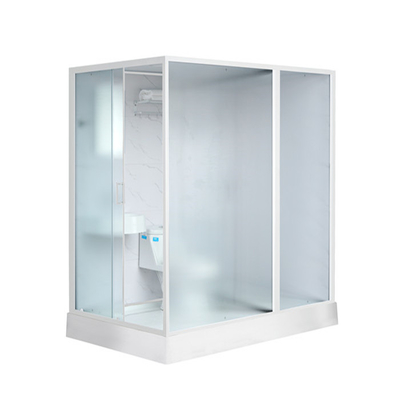 Côté en aluminium blanc acrylique blanc de l'ABS Tray2000*1160*2150mm de cabines de douche ouvert