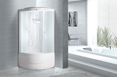 Les carlingues en aluminium de douche de salle de bains peintes par blanc pour la maison/chaîne fait des emplettes