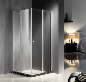 Compartiments en verre de douche d'entrée de coin carré librement type 900 x 900 debout