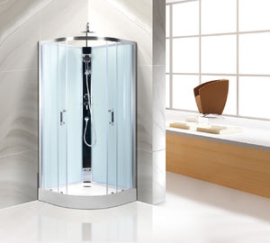 La salle de bains de confort a courbé des kits de stalle de douche a adapté le type debout libre