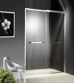 doubles portes de douche en verre de glissement de 1200-2000X1950mm, portes de compartiment de douche avec de doubles roues