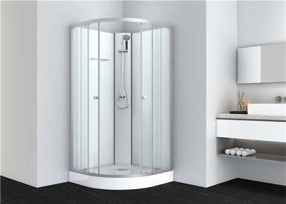 Cabines de douche de salle de bains, unités de douche de quart de cercle 850 x 850 x 2250 millimètres