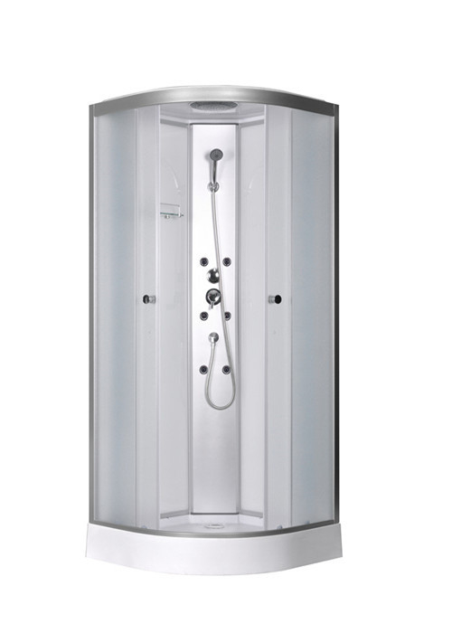Plateau acrylique blanc 900*900*215mm d'ABS de cabines de douche de salle de bains